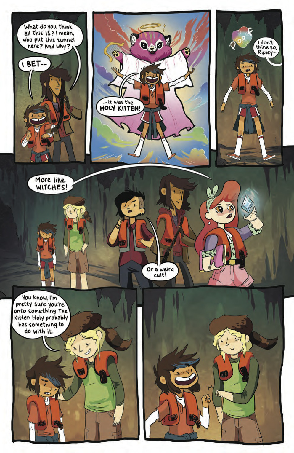 Lumberjanes vol 1 Beware The Kitten Holy by Noelle Stevenson, Grace